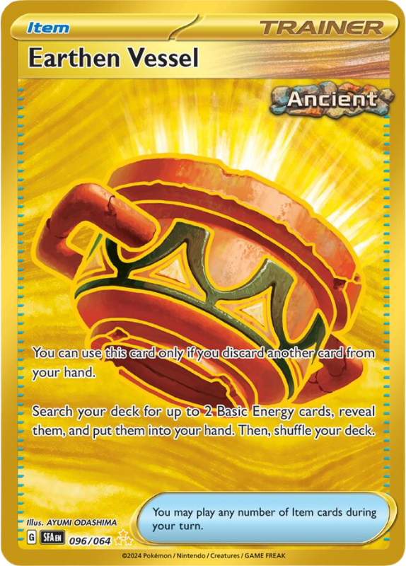 Earthen Vessel - Scarlet & Violet Shrouded Fable - 096/064