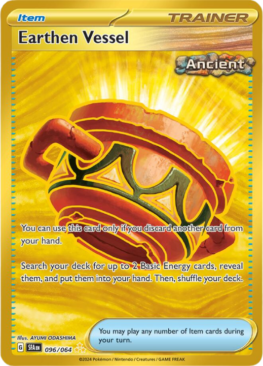 Earthen Vessel - Scarlet & Violet Shrouded Fable - 096/064