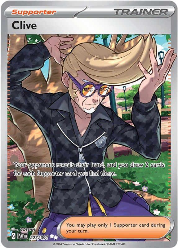 Clive - Scarlet & Violet Paldean Fates - 227/091