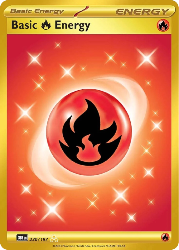 Basic Energy - Scarlet & Violet Obsidian Flames - 230/197