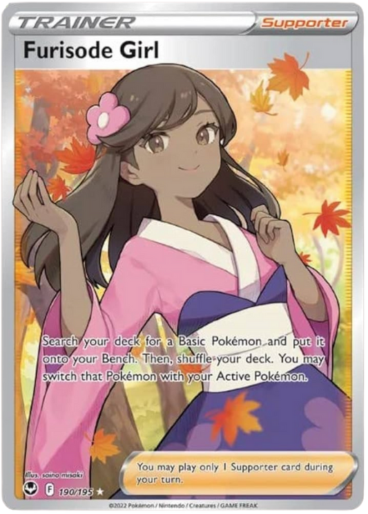 Furisode Girl - Sword & Shield Silver Tempest - 190/195